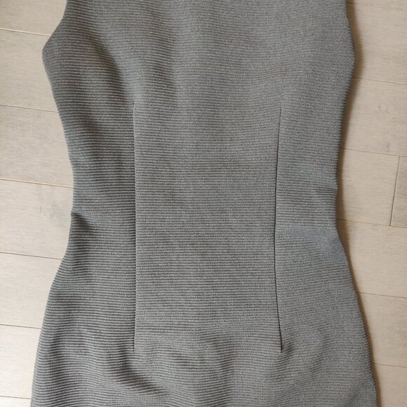 Mango Suit Sleeveless Tube Bodycon Ribbed Midi Dress Size Extra-Small - Picture 6 of 13